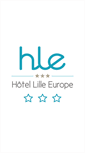 Mobile Screenshot of hotel-lille-europe.com